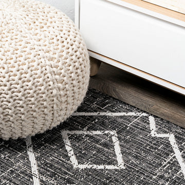 Carwa Tribal Diamond Trellis Indoor/outdoor Area Rug